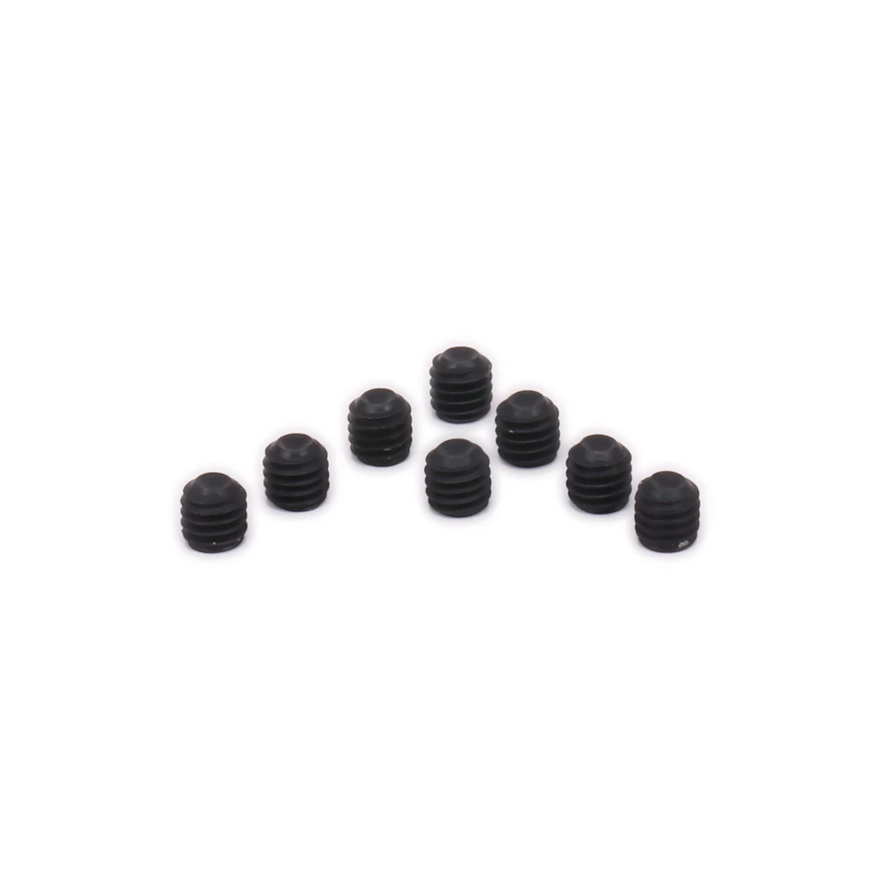 RCAWD 16PCS Jimi screws M3*3MM M4*4MM For Rc Hobby Model Car 1-12 Wltoys 12428 1242 0098 0128 Hopup Spare Toy Parts