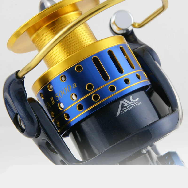 Okuma SALINA II – Carrete de trolling con doble freno para carpa marina - imagen 2