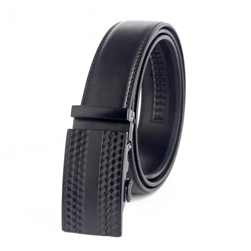 

Classic Genuine Leather Strap Automatic Belts For Men Luxury Business Style Tactical Belts Black Cinturones Hombre Gloria Jeans