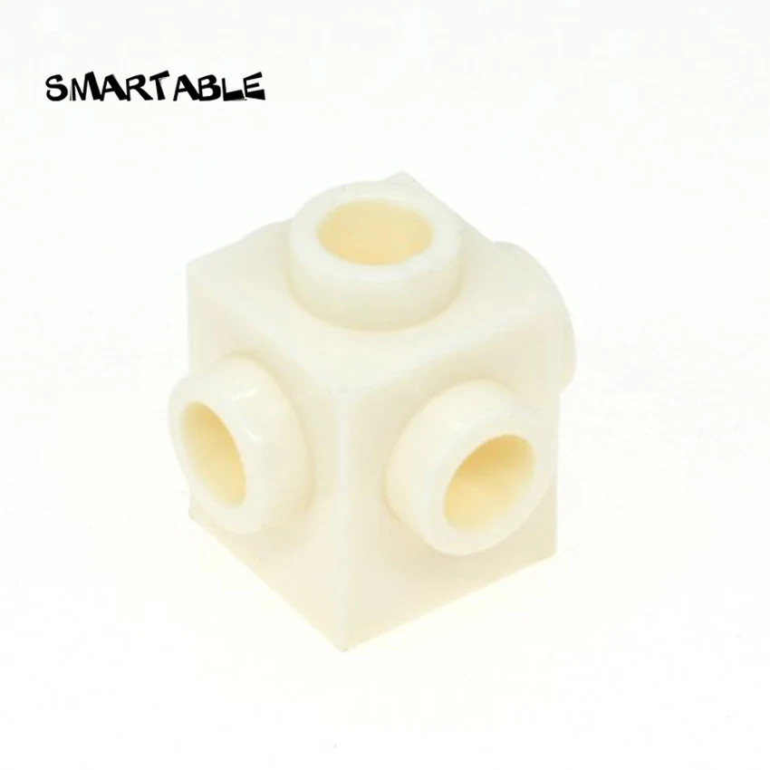 Smartable Technische Baksteen Speciale 1x1 met Studs op 4 Zijden Bouwstenen Onderdelen Speelgoed Voor Kinderen Compatibel 4733 30 stks/partij