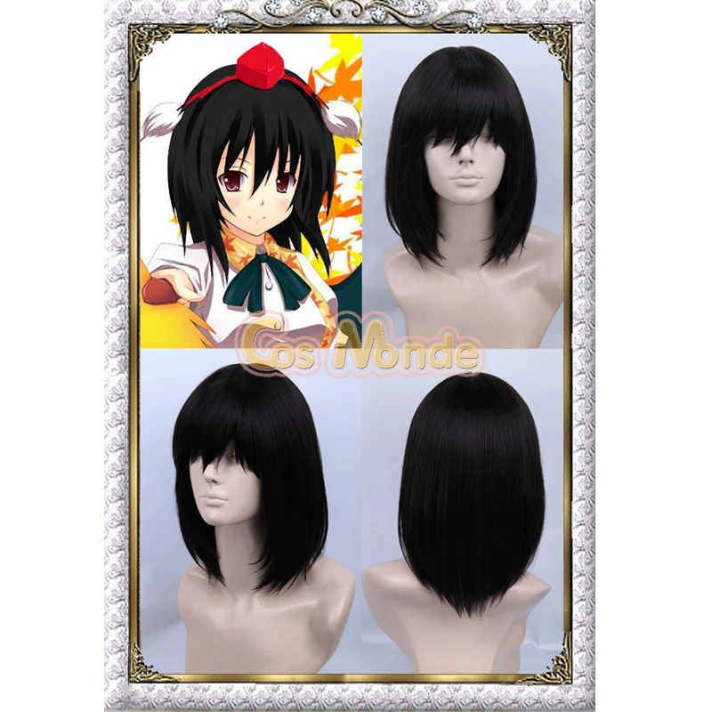 

Японское аниме Touhou Project Syameimaru Aya Косплей парик + шапочка для парика