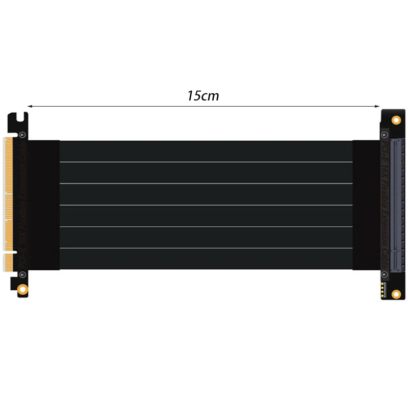 

PCI Express 3.0 16X to PCIE 16X Riser Extension Cable Graphics Cards 16X Slot PCI-E Cable Connectors Riser Card for PC Host 15cm