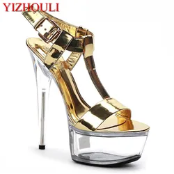 The factory sells 15cm high heels, gold mirror crystal and sandals, and the of the instep Dance Shoes