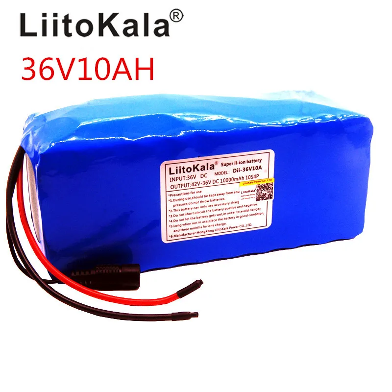 Liitokala 36V 10AH bike electric car battery scooter high-capacity lithium battery does not include the 42v charger