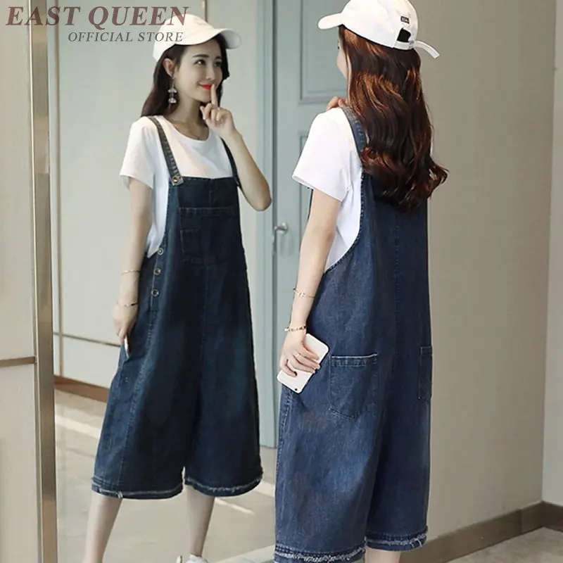 Dungarees Người Phụ Nữ Jumpsuit Quần Jean Dài Quần Yếm Denim Nữ 2019 Rompers Nữ Mùa Đông Jumpsuit Gợi Cảm Dạo Phố DD1215