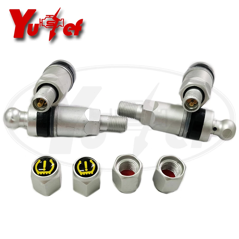 high quality 4pcs/set TPMS System Tyre Tire Pressure Sensor Valve Stem Repair Kit Fit For Nissan BMW Mitsubishi JEEP