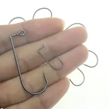 50pcs Saltwater Fish Hooks Size 6-4-2 #4