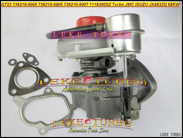 GT22 736210-5006 736210-0006 736210 5006 736210 0006 736210 1118300TAR Turbo Turbocharger For ISUZU For JMC JX493ZLQ 68KW