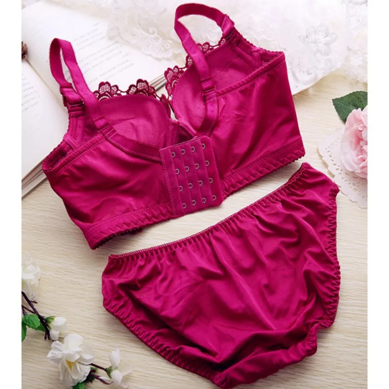 Sexy Push Up Bra Set Lingerie Underwear Panties And Underwear Female Underwear Cotton Embroidery Bralette Bralet Set Lingerie