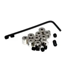 SONGLONG 10/50/100 stks/set 5 cm Pin Keepers Vergrendeling Pinkeepers Terug