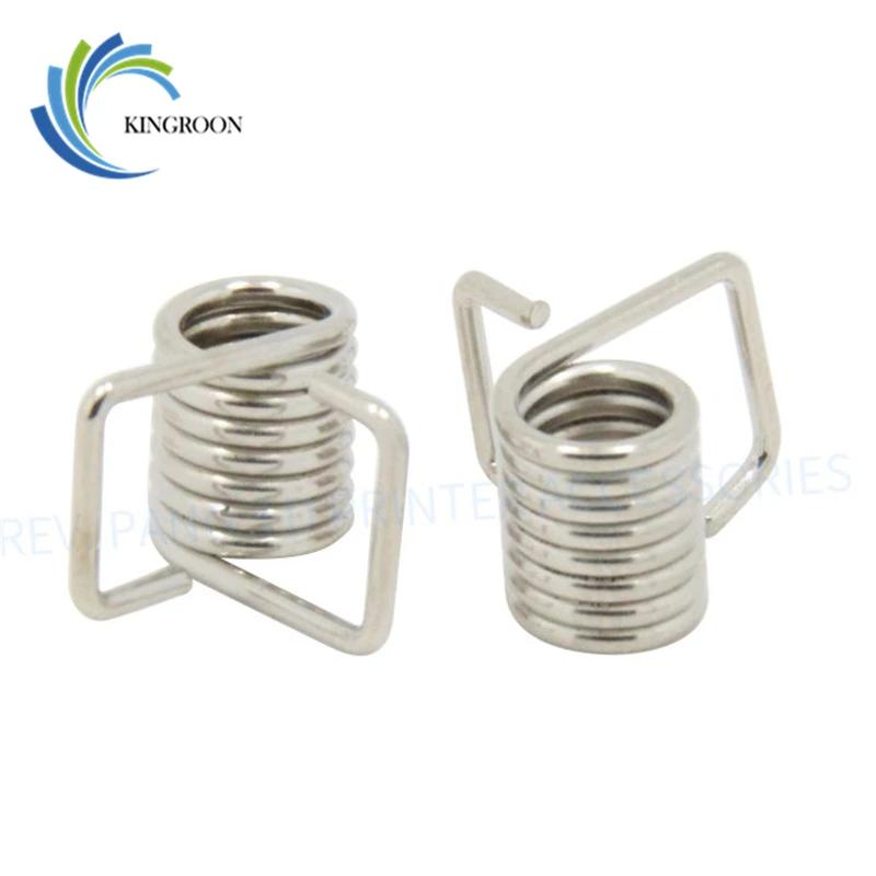 KINGROON 10pcs 3D Printer spring Locking Torsion Spring GT2 2GT Timing Belt Locking Torsion Spring For 3D Printer Reprap Parts
