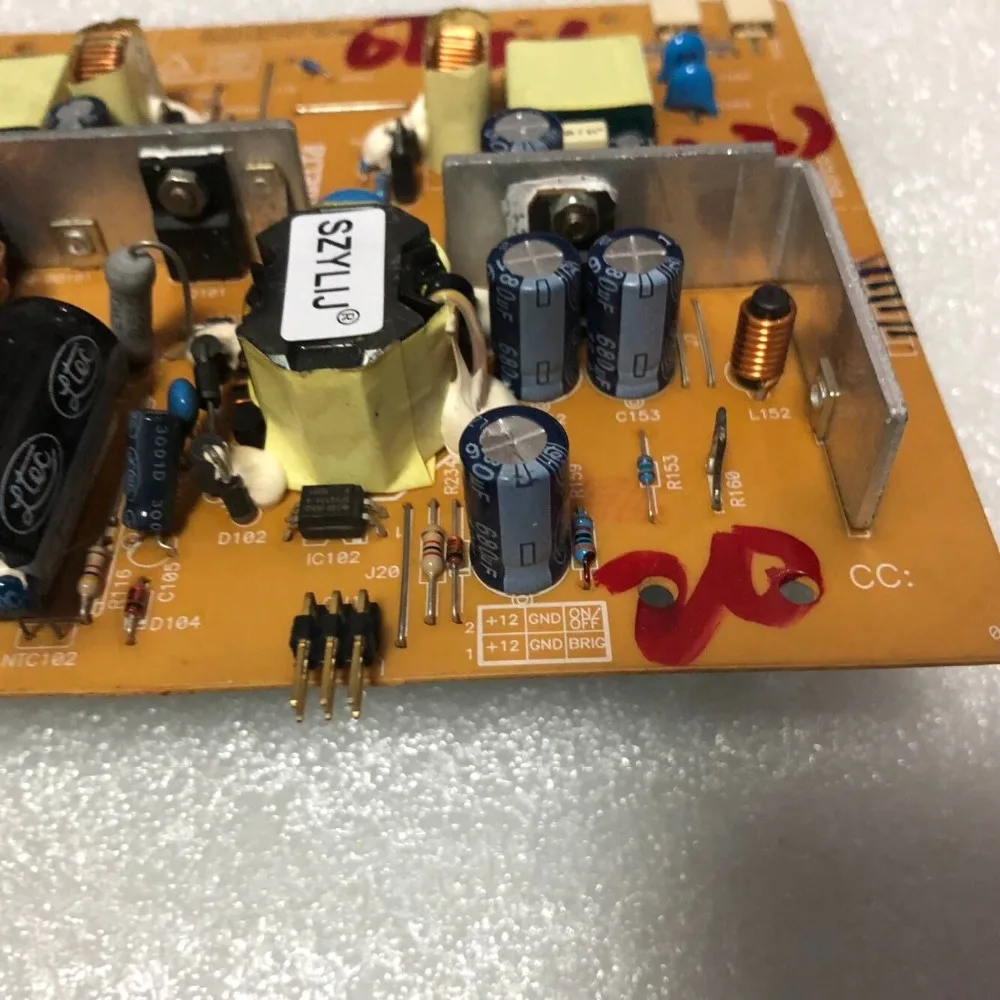 SZYLIJU Viewsonic ve710s power board VA702 VE710B ADP-40AF 6PIN power board