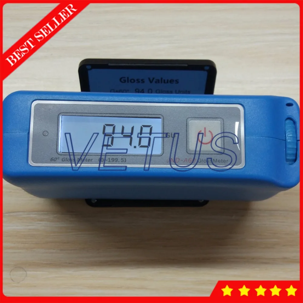 60 درجة العالمي لمعان متر مع JND-A60 0.5GU دقة سطح تنظيف Glossmeter Vancometer اختبار