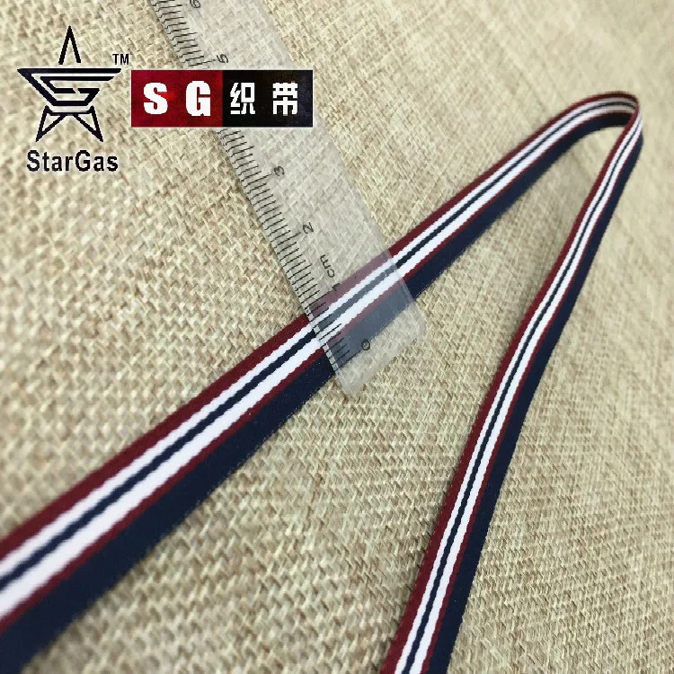 Hot Sale 1cm Stripe Ribbon DIY Handmade Clothing Material Shoulder Strap Gift Wrap DIY Clothing Hair Sewing Accessories (1Meter)