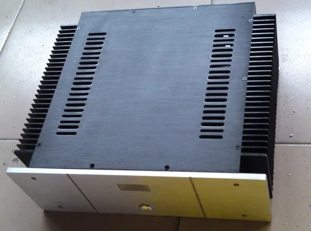 4315 CNC full aluminum chassis power amplifier aluminum box shell panel 430mm*142mm*360mm 430*142*360mm