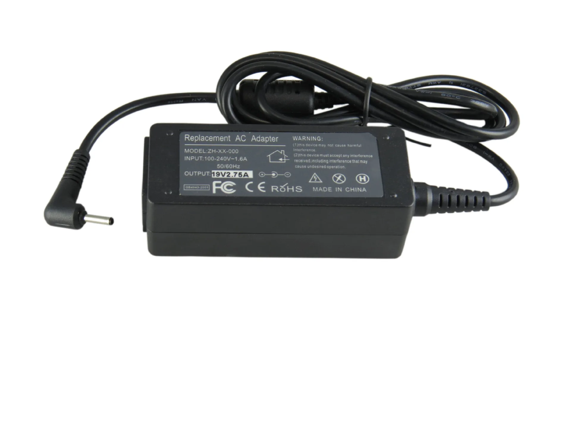 

19V 2.1A 40W AC Laptop Power Adapter Charger For ASUS Eee PC 1001HA 1001P 1001PX 1005HA 1101HA 1008HA 2.5mm * 0.7mm