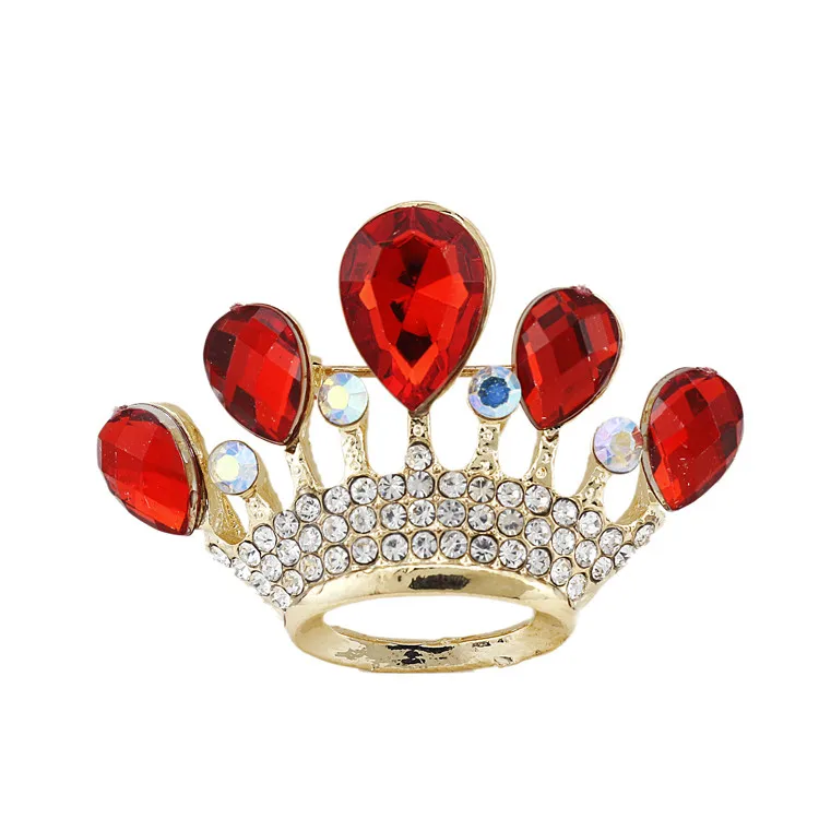 DIEZI Fashion Korean Bouquet Brooch Wedding Flower Crystal Rhinestone Jewelry Bride Brooch Pins Women Brooch Accessories