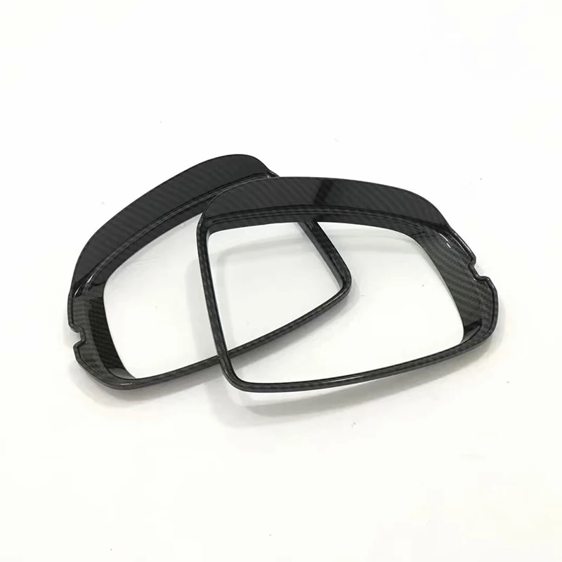 ABS Chrome For Honda FIT JAZZ 2014-2018 Car rearview mirror block rain eyebrow frame cover trim car styling accessories 2pcs