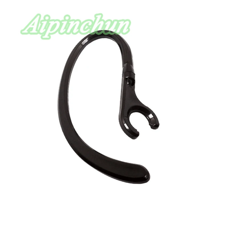 Aipinchun 3Pcs Black 8mm 360 Rotary Earhook Fit For Jabra EASYGO/EASYCALL/CLEAR/TALK Bluetooth-Compatible Headset Headphone