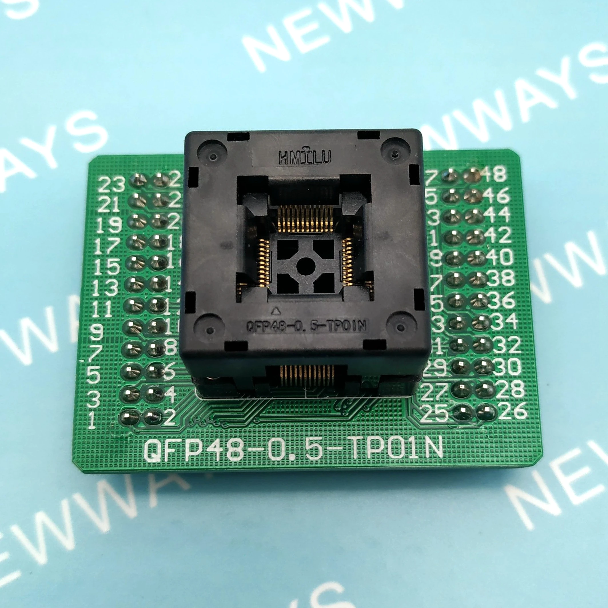 Tqfp48 To Dip48 Lqfp Qfp48-0.5 Adapter Programming Programming Ic Socket