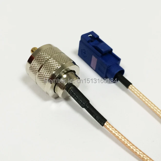 ใหม่โมเด็มC OaxialผมเปียUHFชายเสียบขั้วต่อสวิทช์FAKRA Connector RG316เคเบิ้ล15เซนติเมตร6 "อะแดปเตอร์