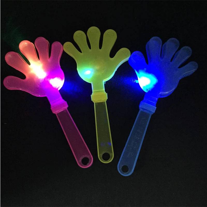 2018 Led Dance Gafas Led Baby Shower 2pcs/lot Noise Concert Bar Supplies Novelty Items Flash Hand Shot For Slap Electronic Toys