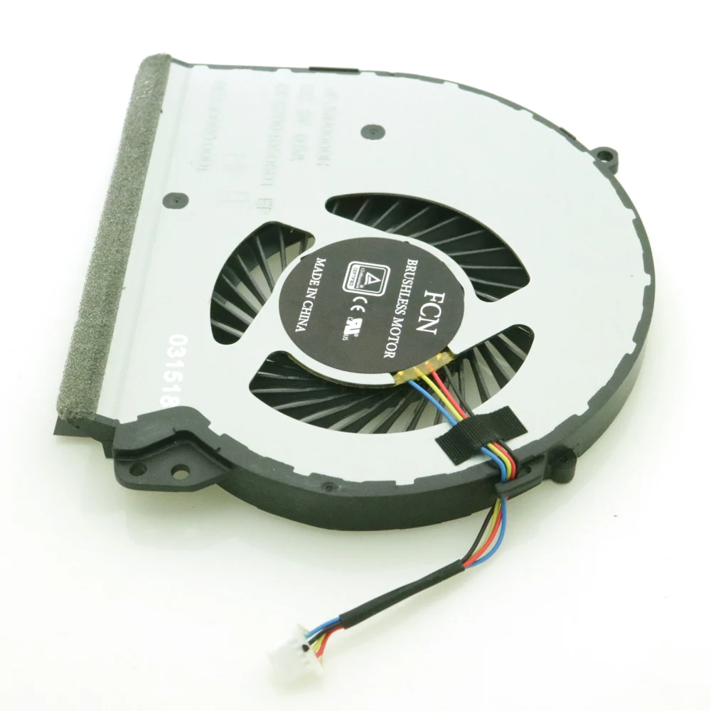 Free Shipping NEW DFS200405050T DC5V 0.50A 4Pin Fan For HP NoteBook 17.3 17-BS 17-AK 926724-001 CPU Cooler Fan