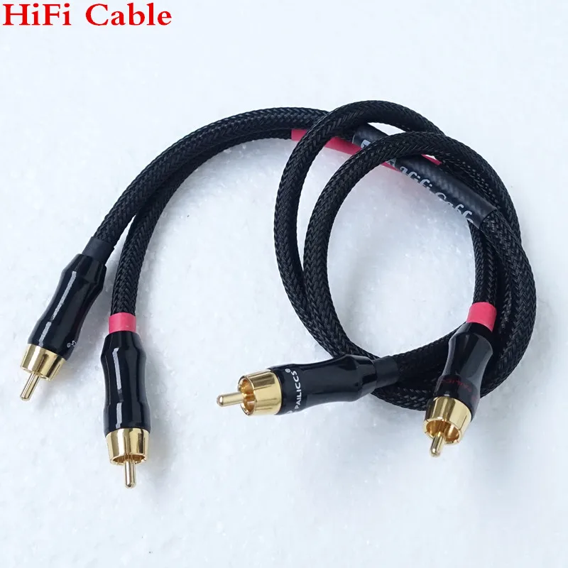 WEILIANG AUDIO high grade snake king 4N oxygen free copper RCA audio signal cable