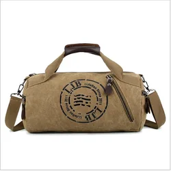 Bolsa de lona multifuncional durável para homens e mulheres, saco de ginástica de treinamento, fitness, mochila esportiva ao ar livre, masculina e feminina