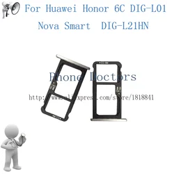 화웨이 아너 6C DIG-L01 노바 스마트 DIG-L21HN 심 카드 트레이, 마이크로 SD 카드 홀더 슬롯 어댑터 부품