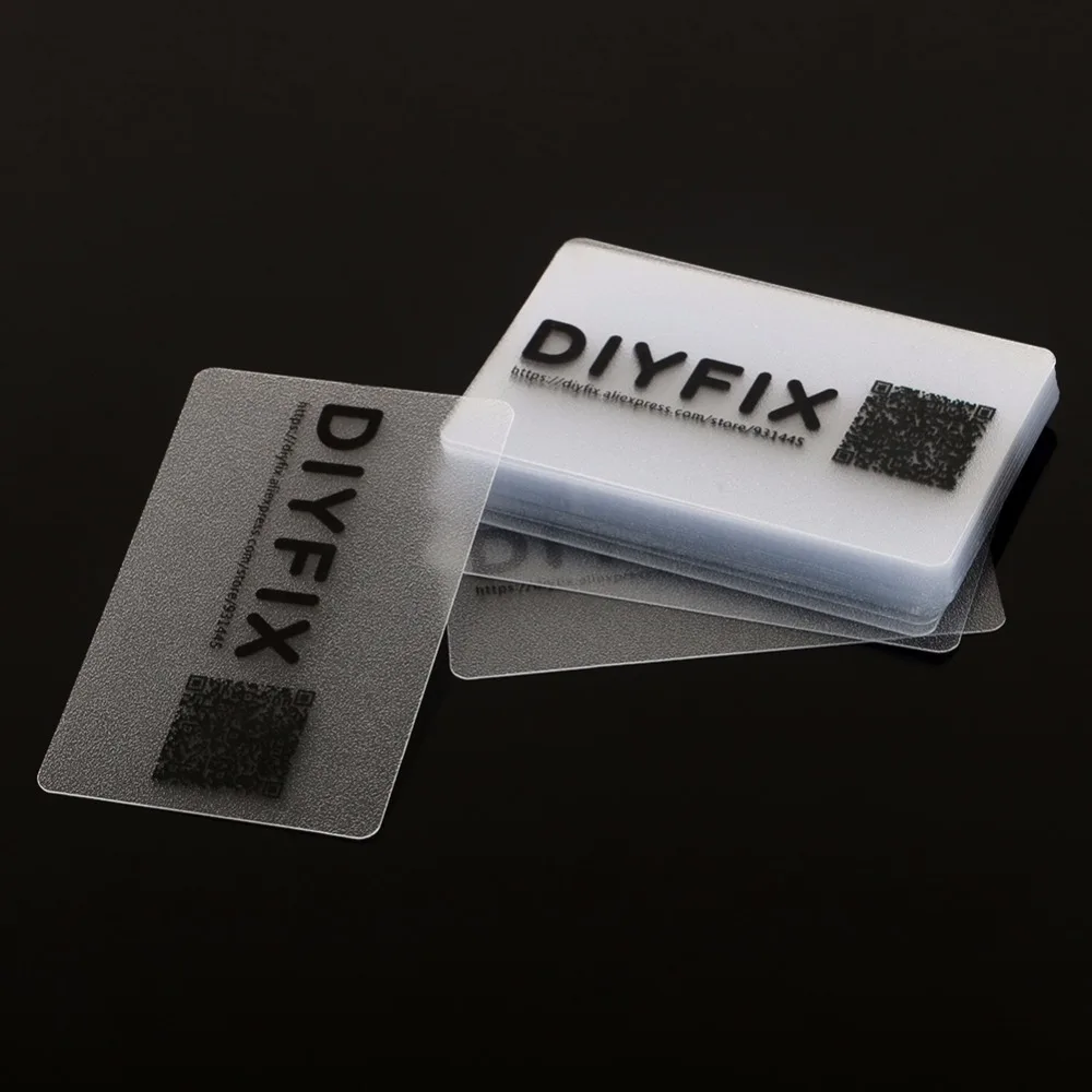 Diyfix30pcs便利なプラスチックカードこじ開けスクレーパーipadタブレット携帯電話接着スクリーン/バックハウジング修理ツール用
