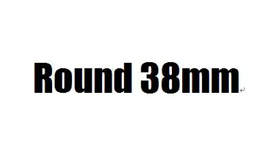 Variant: Round 38mm