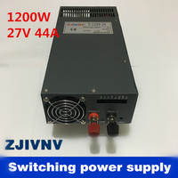 1200W 44A 27V Switching power supply for LED Strip light AC to DC power suply input 110v 220v 1200w ac to dc power supply