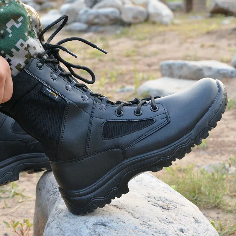 Men Outdoor Waterproof Hiking Shoes Male Desert Mesh Boots For Non-slip Wear Sports Climbing Winter Shoes