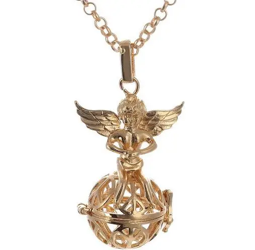 Angel Protected Mexican Zorb Precio Musical Angel Bijoux Harmony 16mm Belly Ball Chime DIY Locket Necklace Jewelry