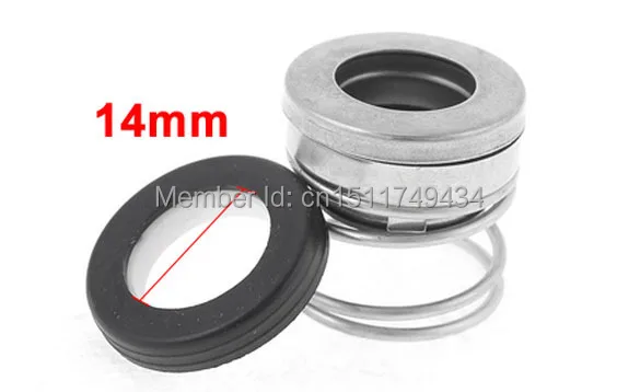 

Rubber Bellow Single Spring 16mm Internal Dia Mechanical Shaft Pump Seal 5pcs