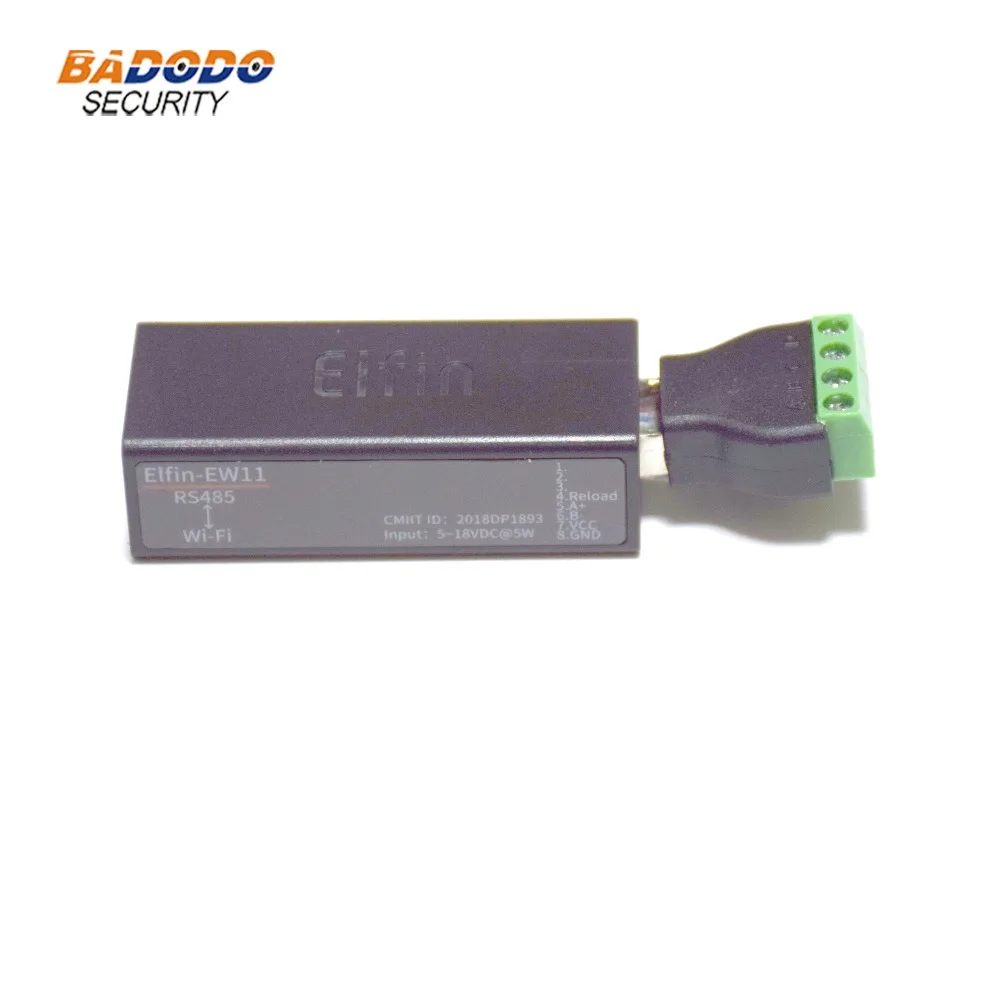 Serial port RS485 to WiFi device server module Elfin-EW11 support TCP/IP Telnet Modbus TCP Protocol data transfer via WiFi