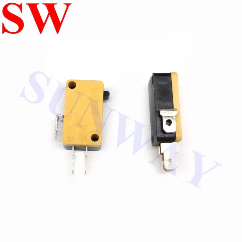 100 ชิ้น ZIPPY Microswitch 3pin micro สำหรับปุ่มกด LED ปุ่มอาเขตเกม/ตู้อุปกรณ์เสริม