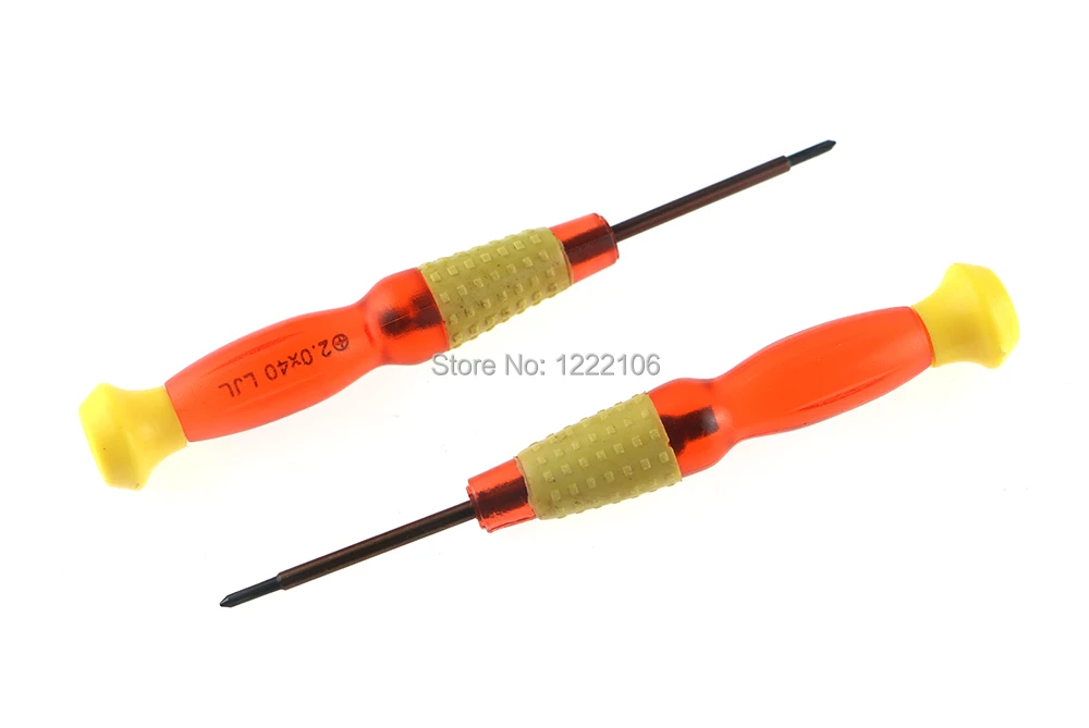 50 шт. крестовая профессиональная отвертка 2,0*40 мм для контроллера PS3/PS2, разборная отвертка, инструмент для ремонта