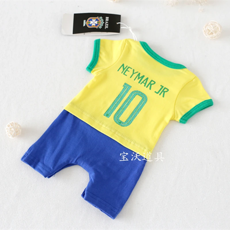 Newborn baby  cloth art  jumpsuit Sewing cotton romper Newborn photography props