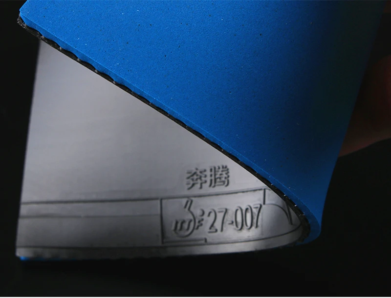 Freundschaft 729 Schlacht II Provinz blau Schwamm Tischtennis Gummi Pips-In Freundschaft 729 Kampf 2 Tischtennis Schwamm – Detail 5