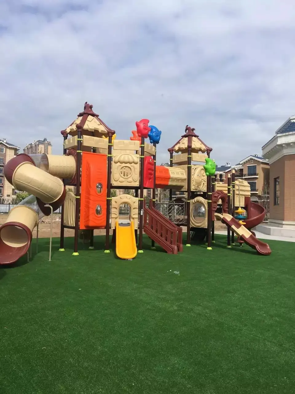 Exported to US ASTM Approved Outdoor Playground Structure for Kids HZ16-066A