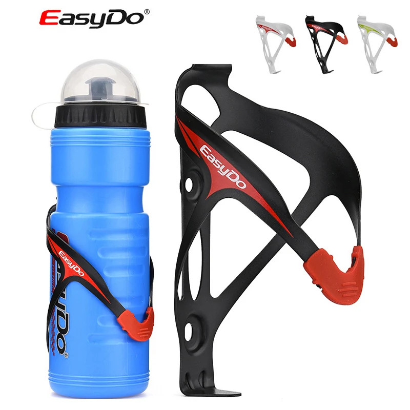 

Easydo Aluminum Bicycle Drink Water Bottle Holder Cages Mountain MTB Road Bike Rack Mount Bottle Holder Cycling Accessoire