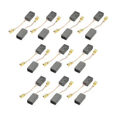 20 Pcs Carbon Brushes Drill Motor Maintenance Parts 15 x 7.8 x 4.9mm