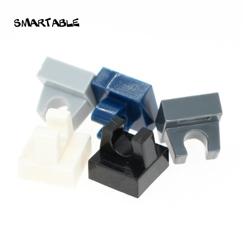 

Smartable Plate Special 1x1 with Clip Building Blocks MOC Parts Toys For Kids Compatible 2555 /15712 200pcs/lot