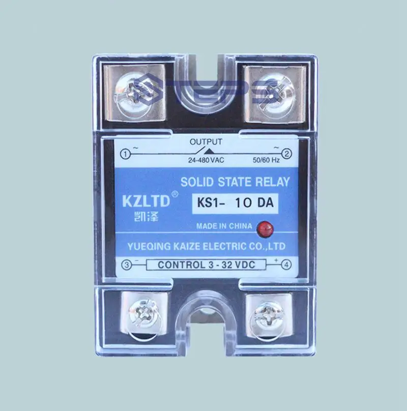 Single-phase solid-state non-contact relay DC control AC 10A non-contact explosion-proof SSR