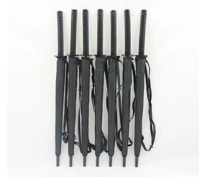 

Free shipping 50pcs/lot Japanese Samurai Swords Umbrella Katana Umbrellas Creative Umbrellas lin4566