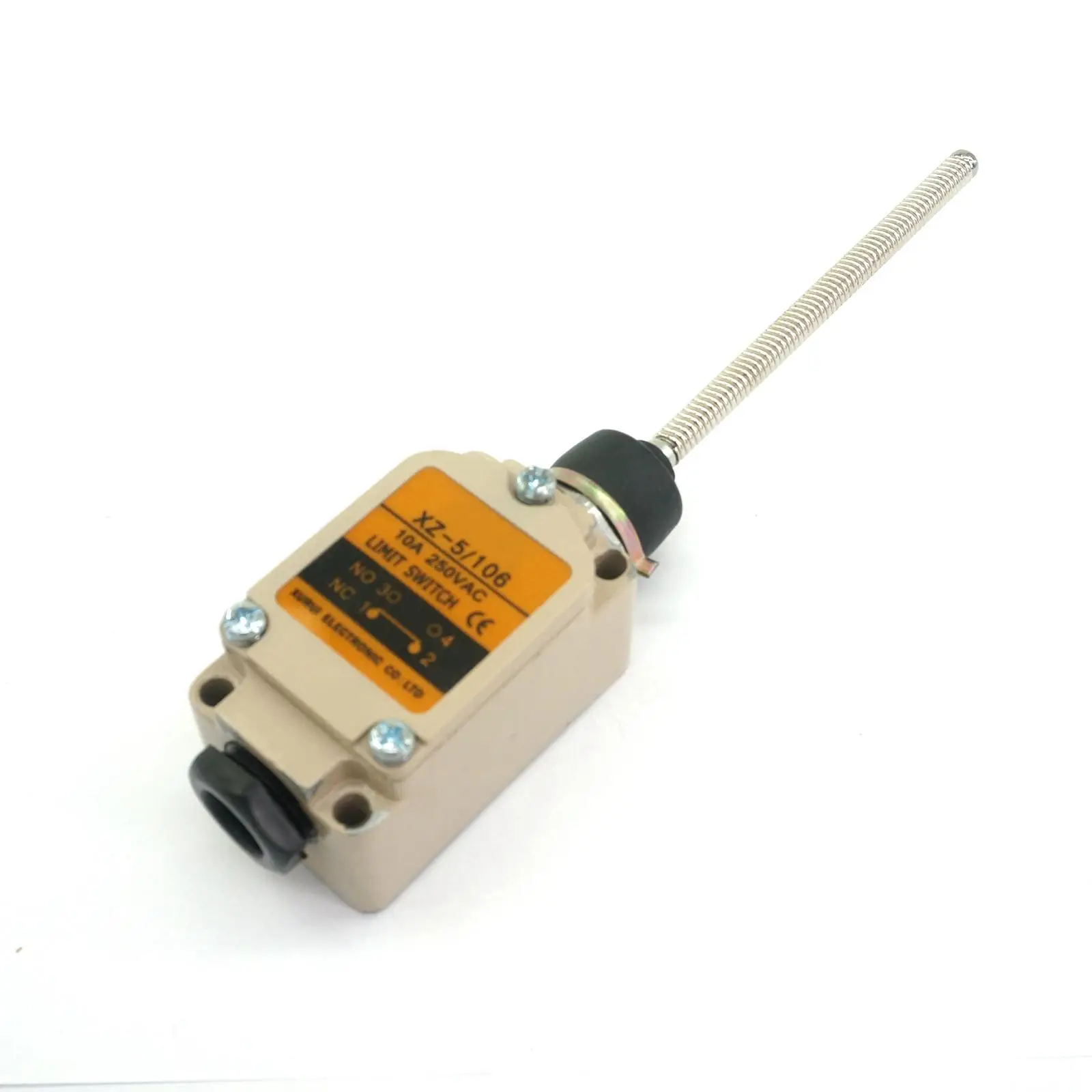 XZ-5/106 10A/250VAC SPDT NO+NC Contact Micro Limit Switch Wobble Stick Type IP66