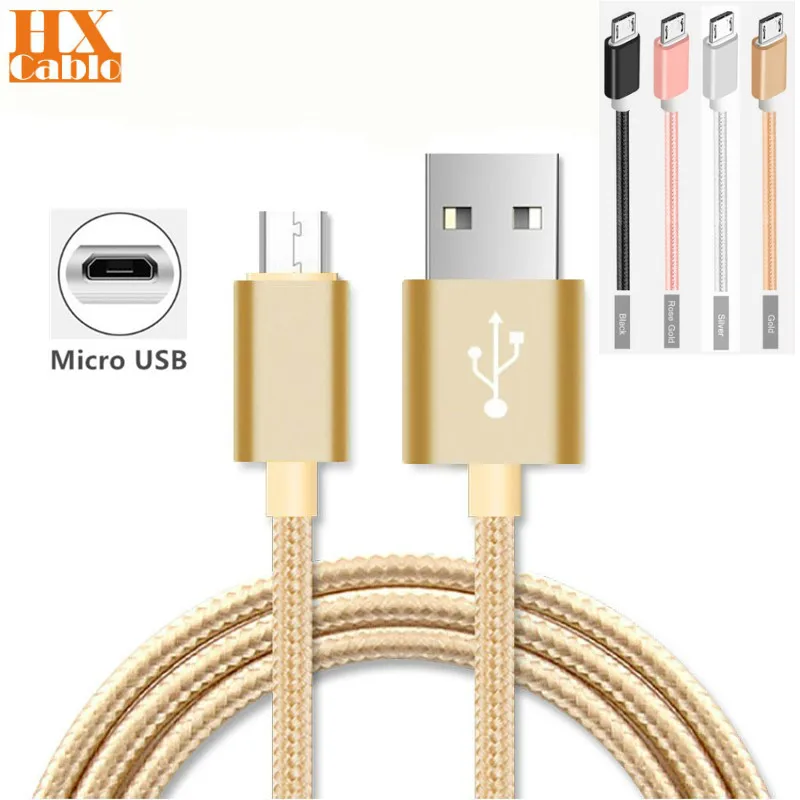 0.2M Short Micro USB Cable 2A Charger for Samsung A7 S7 Xiaomi Redmi Note 5 6 Pro Huawei Honor 8X Data Sync Fast Charging Cable