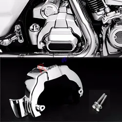 Chrome Transmission Shroud Covers For Harley Touring Street Glide Road King FLHX FLHR 2017-2021 Models